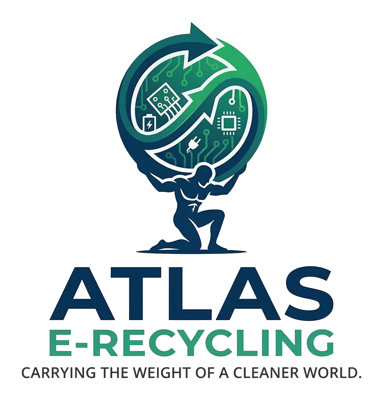 Atlas E-Recycling logo